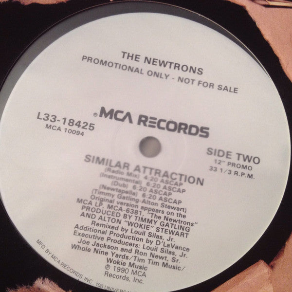 The Newtrons : Similar Attraction (12", Promo)