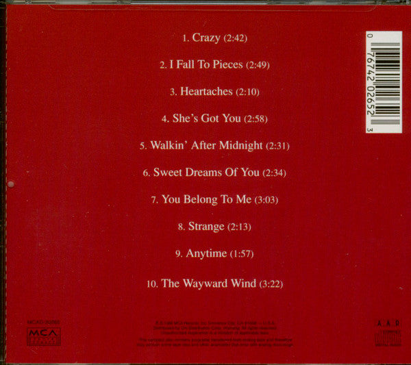 Patsy Cline : Heartaches (CD, Comp)