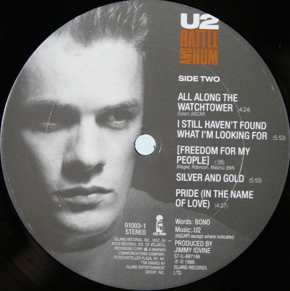 U2 : Rattle And Hum (2xLP, Album, Club, Car)
