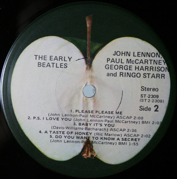 The Beatles : The Early Beatles (LP, Comp, RE, Jac)