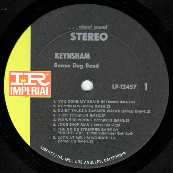 Bonzo Dog Doo-Dah Band : Keynsham (LP, Album, All)