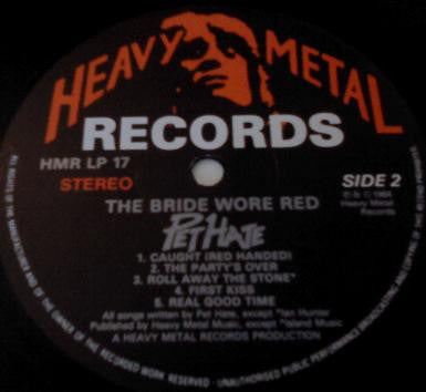 Pet Hate : The Bride Wore Red (LP, Album)