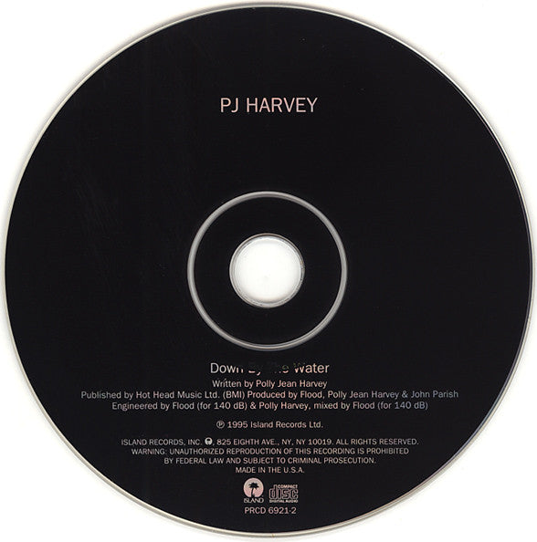 PJ Harvey : Down By The Water (CD, Single, Promo)