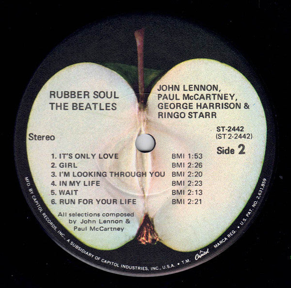 The Beatles : Rubber Soul (LP, Album, RE, Jac)