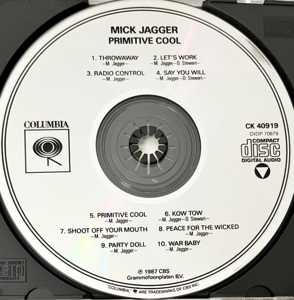 Mick Jagger : Primitive Cool (CD, Album)