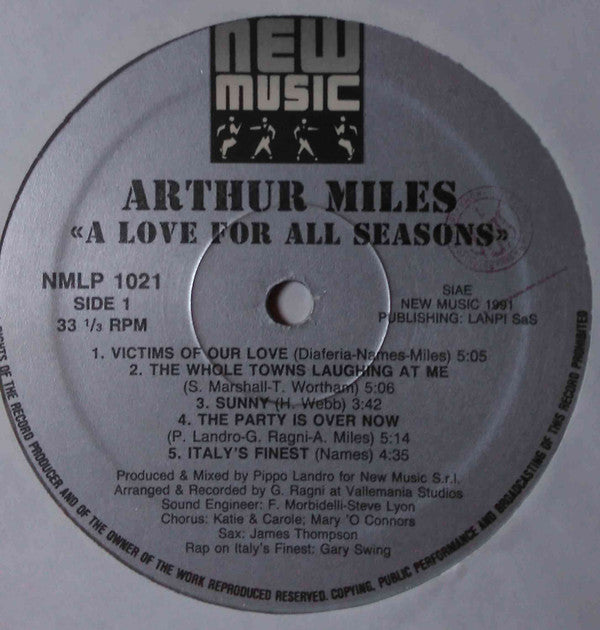 Arthur Miles : A Love For All Seasons (LP)