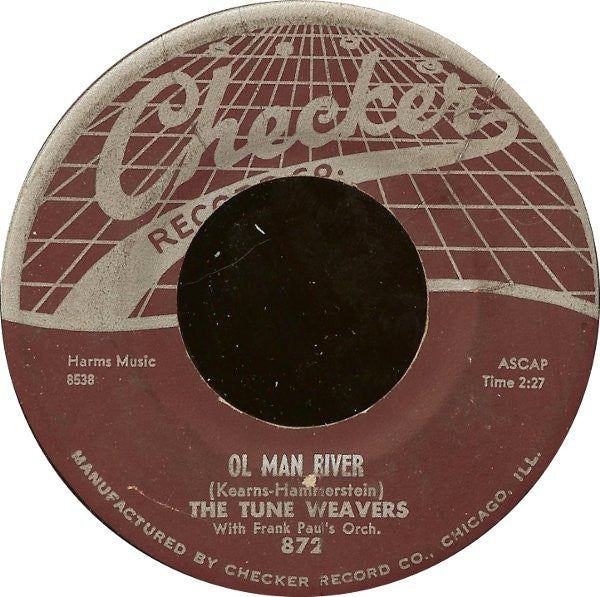 The Tune Weavers With Frank Paul's Orchestra : Happy, Happy Birthday Baby / Ol Man River (7")