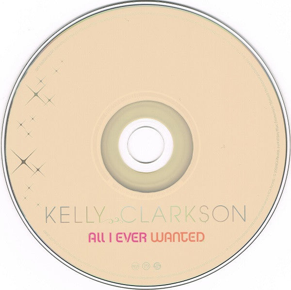 Kelly Clarkson : All I Ever Wanted (CD, Album, DAD)