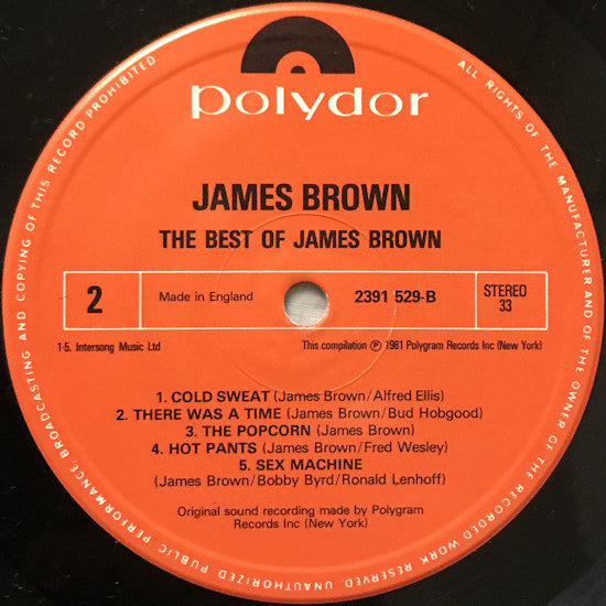 James Brown : The Best Of James Brown (LP, Comp)
