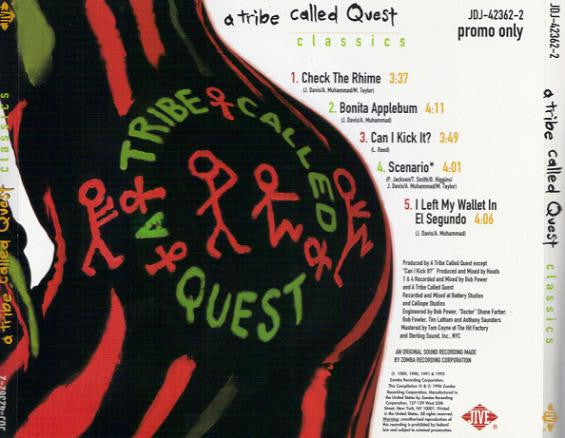 A Tribe Called Quest : Classics (CD, EP, Comp, Promo)
