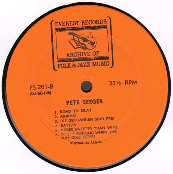 Pete Seeger : Pete Seeger (LP, Album, RE)