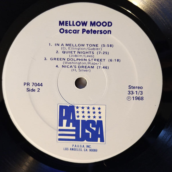 Oscar Peterson, The Oscar Peterson Trio : Mellow Mood (LP, Album, Comp)