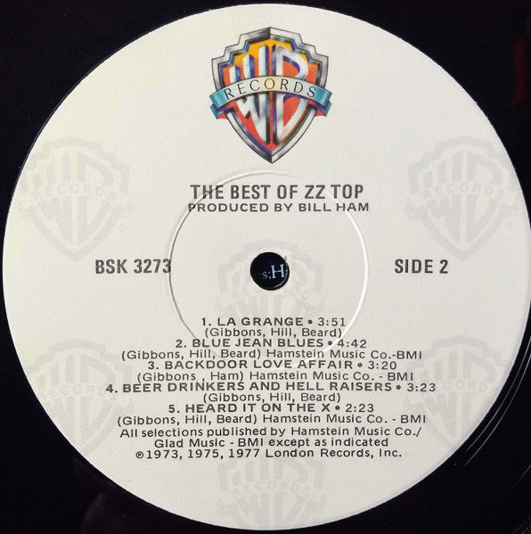 ZZ Top : The Best Of ZZ Top (LP, Comp, RE, Jac)