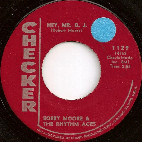 Bobby Moore & The Rhythm Aces : Searching For My Love / Hey, Mr. D.J. (7", Single)