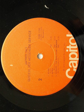 Quicksilver Messenger Service : Anthology (2xLP, Comp, Ja)