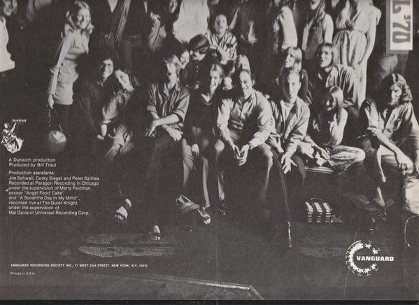 The Siegel-Schwall Band : Siegel–Schwall ’70 (LP, Album)