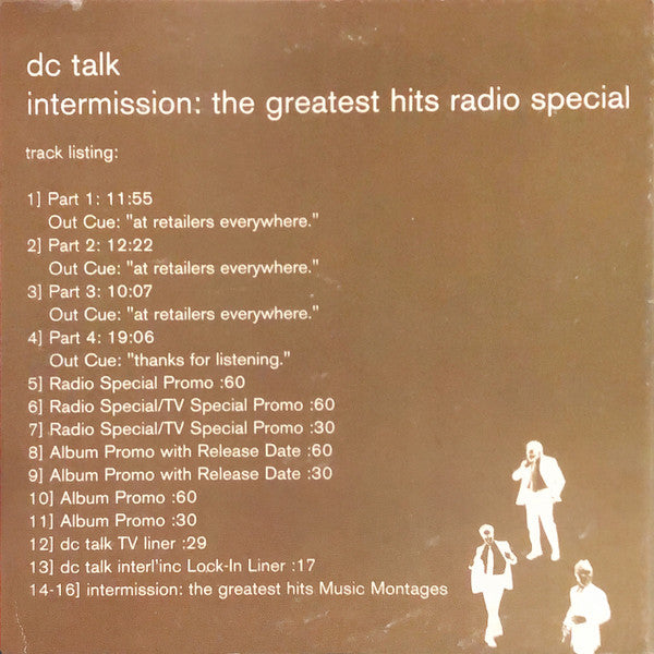 DC Talk : Intermission: The Greatest Hits Radio Special (CD, Maxi, Promo)