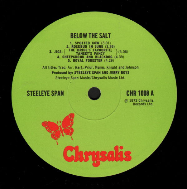 Steeleye Span : Below The Salt (LP, Album, Gat)