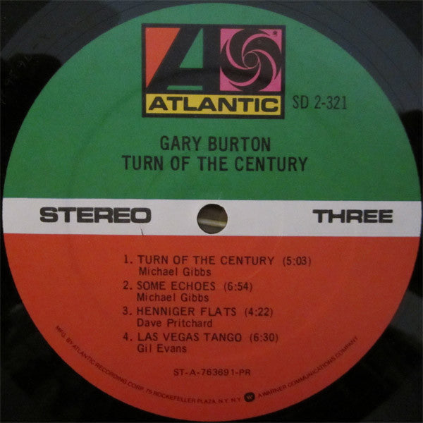 Gary Burton : Turn Of The Century (2xLP, Comp)