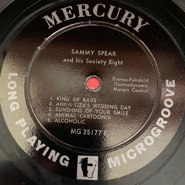 Sammy Spear : Tin Pan Alley (10", Album)
