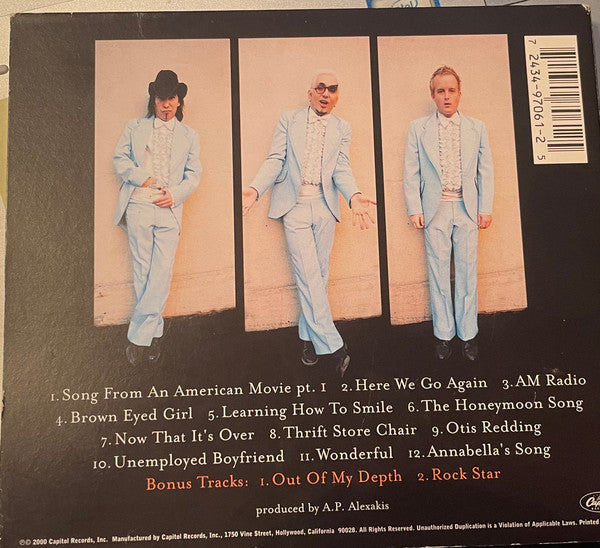 Everclear : Songs From An American Movie Vol. One: Learning How To Smile (CD, Album, Dig)
