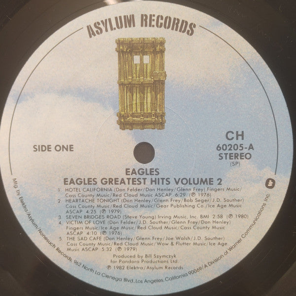 Eagles : Eagles Greatest Hits Volume 2 (LP, Comp, Club, Spe)