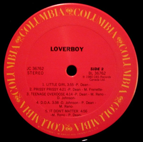 Loverboy : Loverboy (LP, Album)
