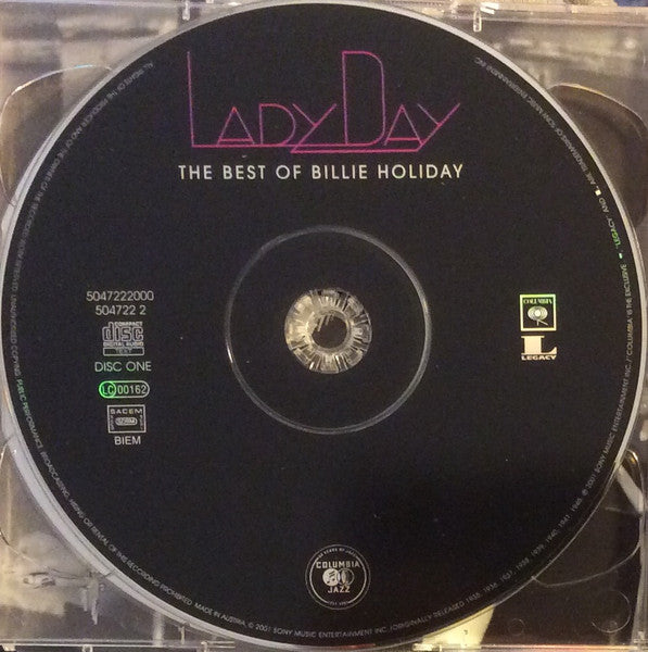 Billie Holiday : Lady Day: The Best Of Billie Holiday (2xCD, Comp)