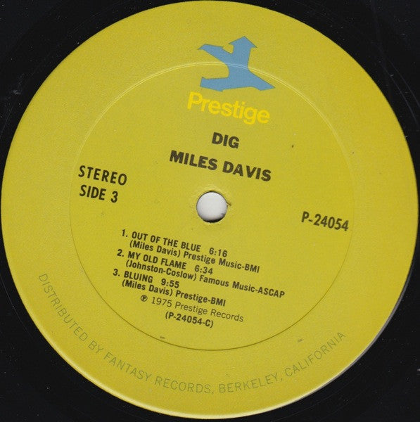 Miles Davis : Dig (2xLP, Comp, Gat)
