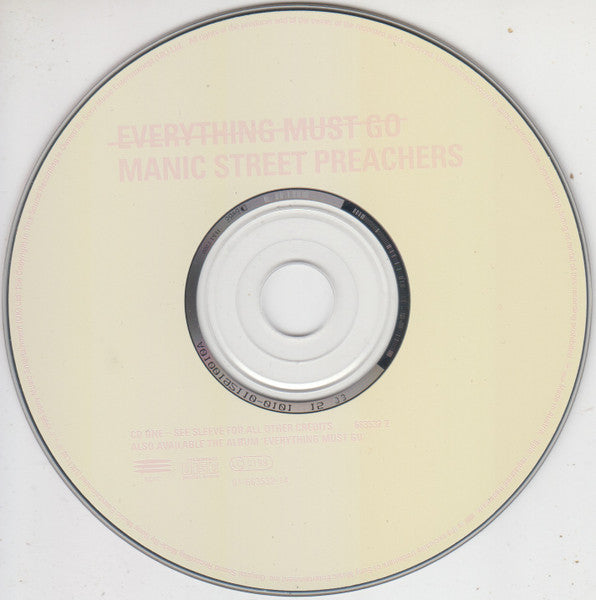 Manic Street Preachers : Everything Must Go (CD, Maxi)