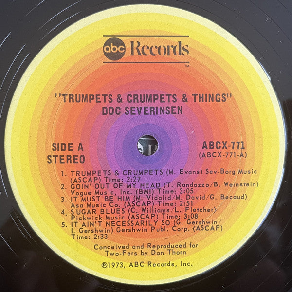 Doc Severinsen : Trumpets And Crumpets And Things (2xLP, Album, Comp, Gat)