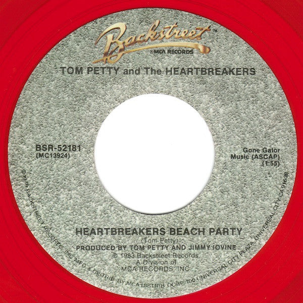 Tom Petty And The Heartbreakers : Change Of Heart (7", Single, Red)