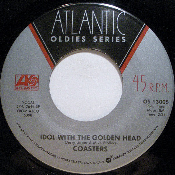 The Coasters : Poison Ivy / Idol With The Golden Head (7", Single)