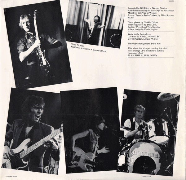The Pretenders : Pretenders (LP, Album, Club)