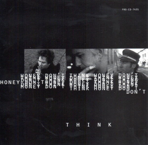 Grant Lee Buffalo : Honey Don't Think (Plus Live Tracks) (CD, Single, Promo)