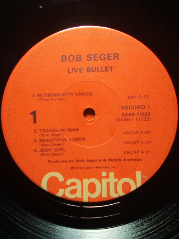 Bob Seger & The Silver Bullet Band* : Live Bullet (2xLP, Album, KP,)