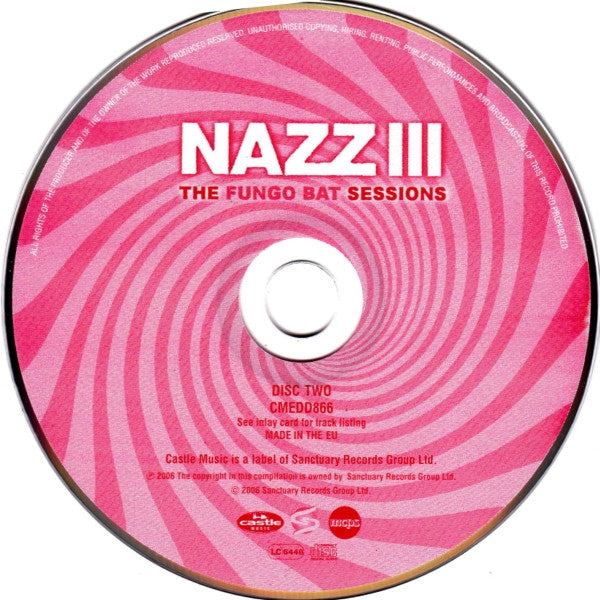 Nazz : Nazz Nazz - Including Nazz III - The Fungo Bat Sessions (2xCD, Comp)