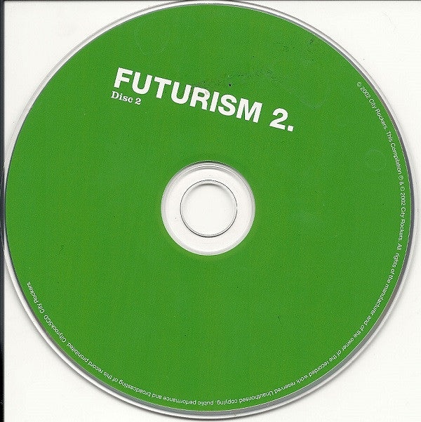 Various : City Rockers Present Futurism 2 (2xCD, Comp, Mixed)