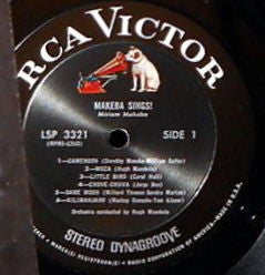 Miriam Makeba : Makeba Sings! (LP, Album)