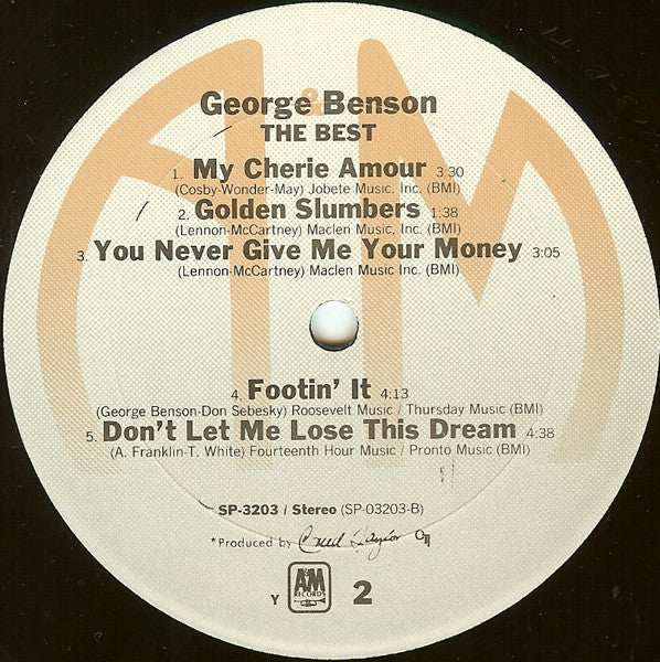 George Benson : The Best (LP, Comp)