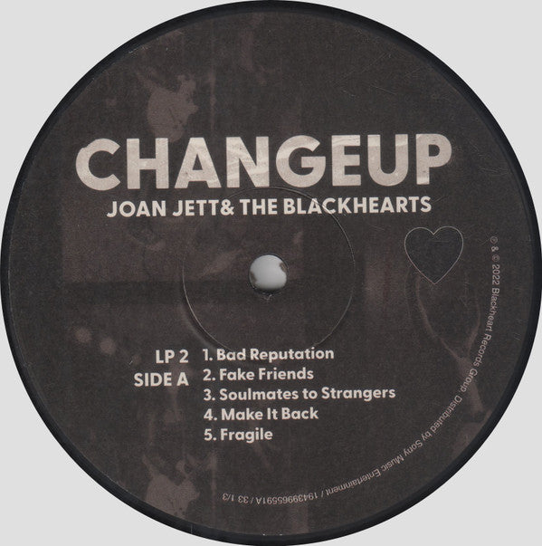 Joan Jett & The Blackhearts : Changeup (2xLP, Album, Gat)
