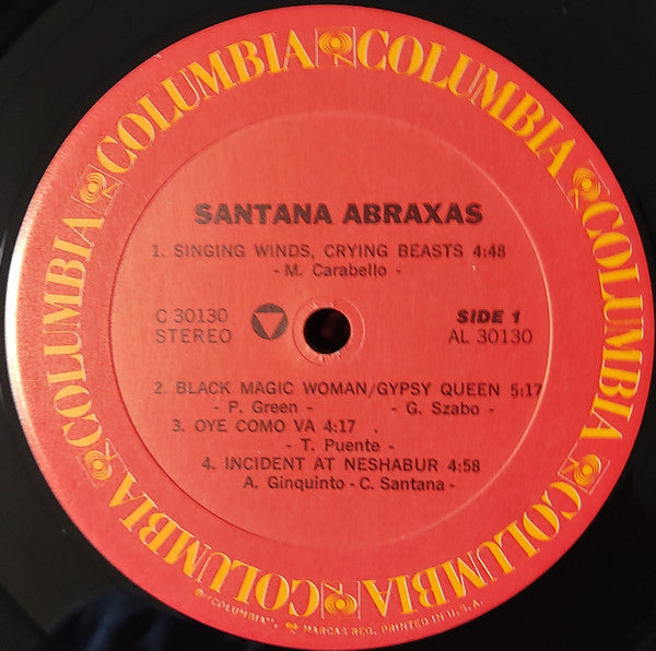 Santana : Abraxas (LP, Album, RP, Car)