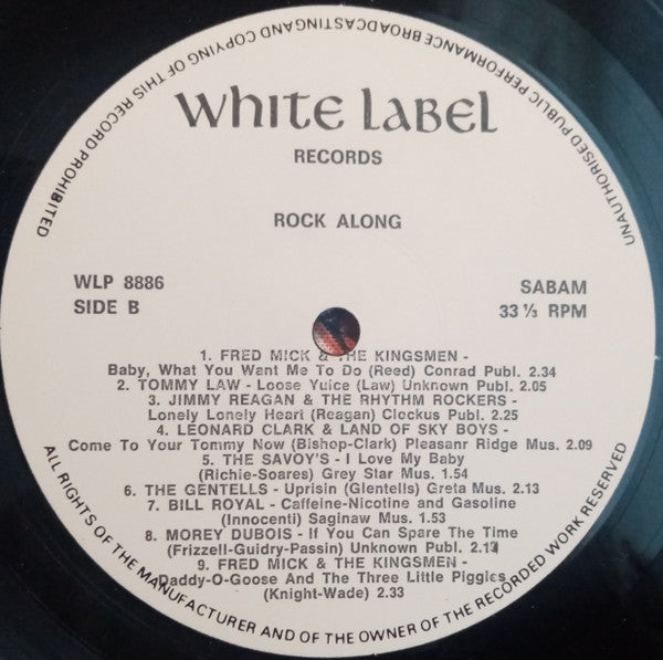 Various : Rock Along (LP, Comp)