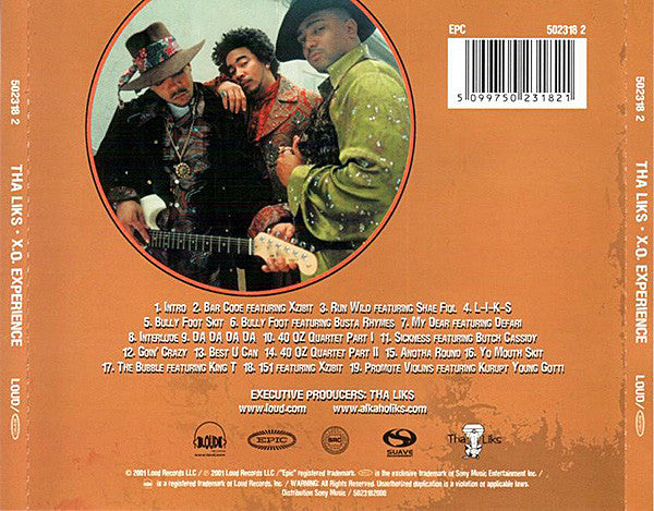 Tha Liks* : X.O. Experience (CD, Album)