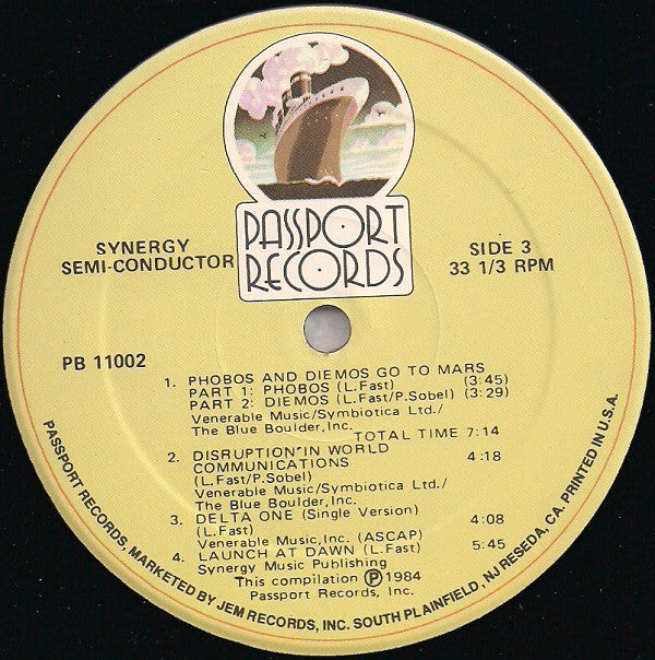 Synergy (3) : Semi-Conductor (2xLP, Comp)