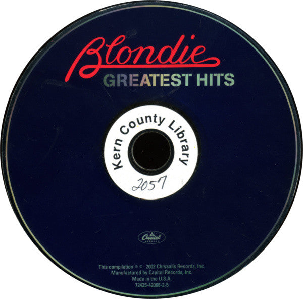 Blondie : Greatest Hits (CD, Comp, RM)