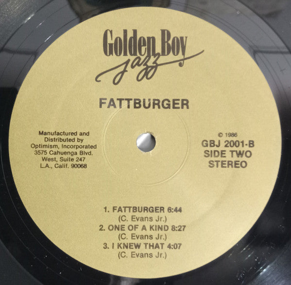 Fattburger : One Of A Kind (LP, Album)