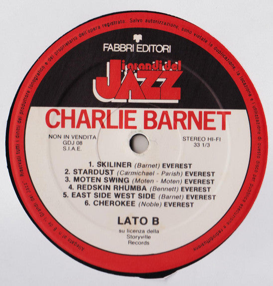 Charlie Barnet : Charlie Barnet (LP, Comp)
