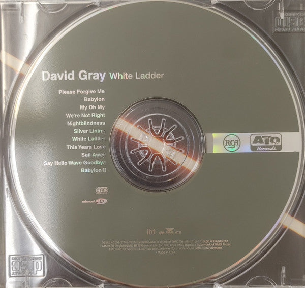 David Gray : White Ladder (CD, Album, Enh, RP)