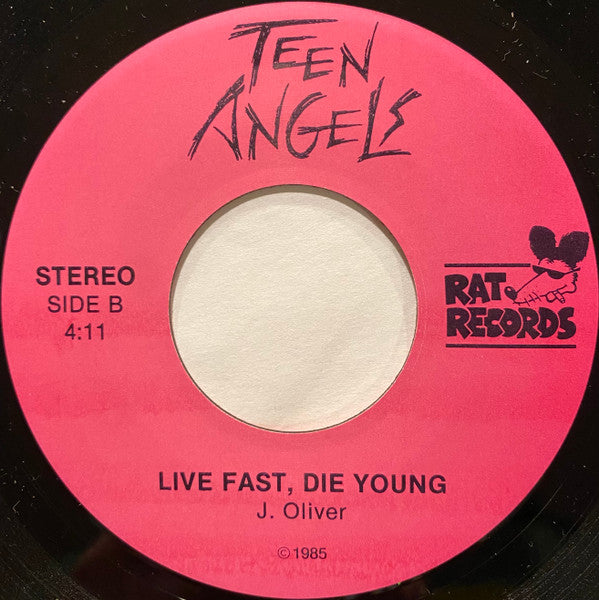 Teen Angels (7) : Dust Away (7", Single)